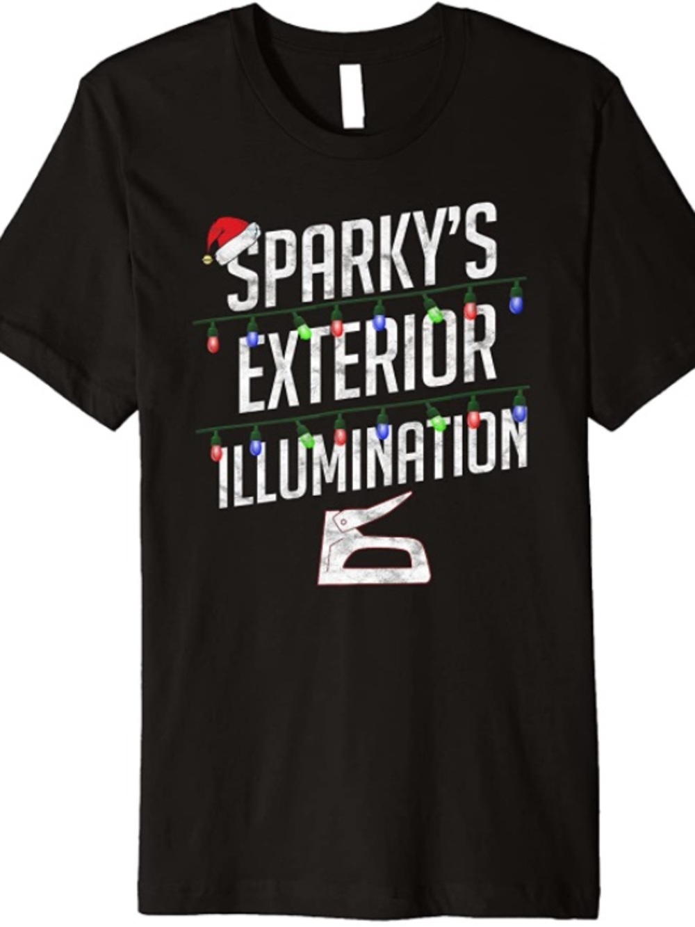 Christmas Vacation “Sparky’s exterior illumination” XL men’s black shirt